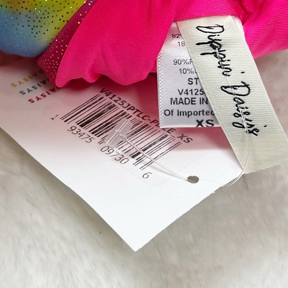 NWT Dippin Daisy’s Tie Dye Daydream Bikini Set High Waist Knot Front - Picture 7 of 10